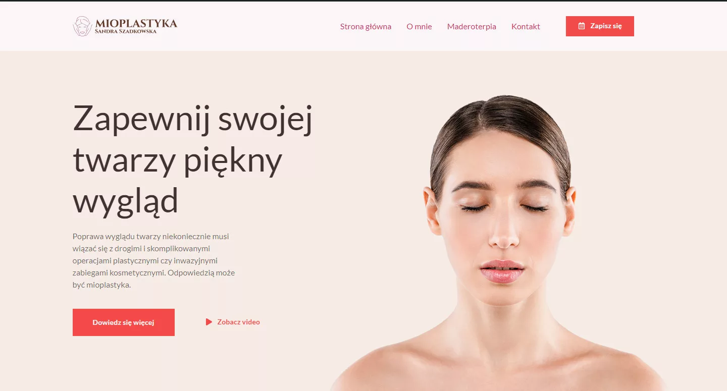 Myoplastic facial massage website